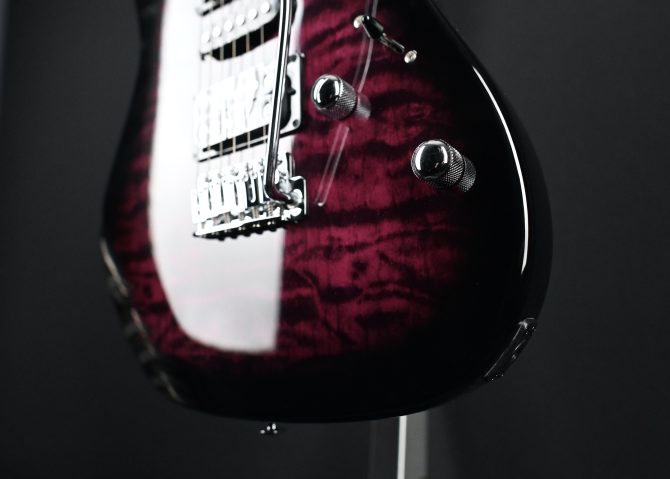 Ibanez GRX70QA-TVT Gio Series Transparent Violet Sunburst #827