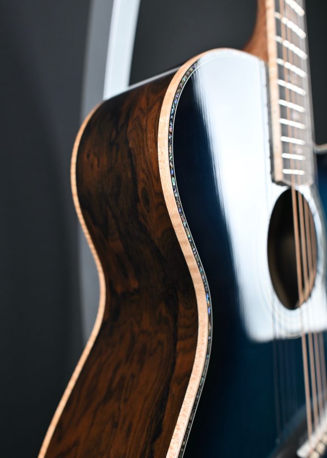 PRS SE Angelus A60E Cobalt Blue Burst #781