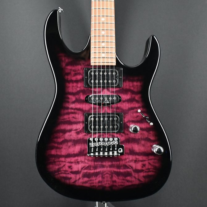 Ibanez GRX70QA-TVT Gio Series Transparent Violet Sunburst #828