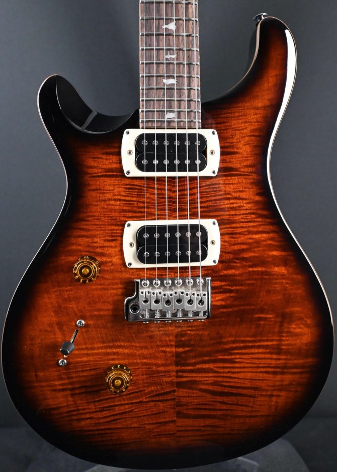 PRS SE Custom 24 "Lefty" Black Gold Sunburst #081