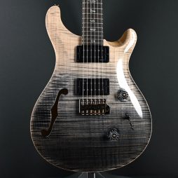PRS Wood Library Custom 24 Semi-Hollow One-Piece Artist Grade Top Frostbite #013