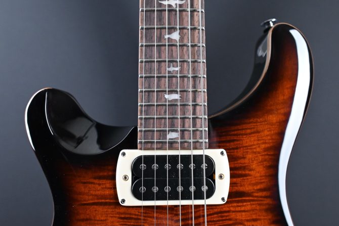 PRS SE Custom 24 "Lefty" Black Gold Sunburst #081