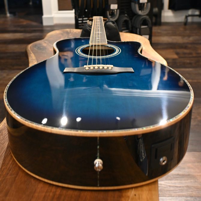 PRS SE Angelus A60E Cobalt Blue Burst #781