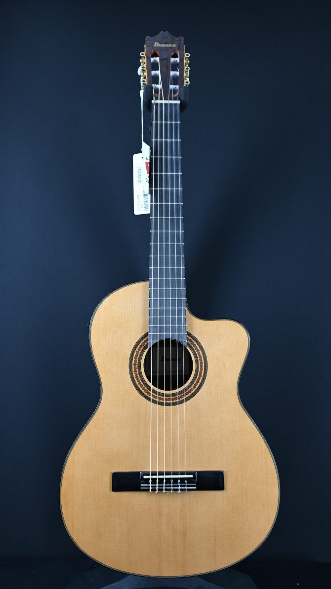 Ibanez GA6CE-AM Amber High Gloss Classical Guitar #299