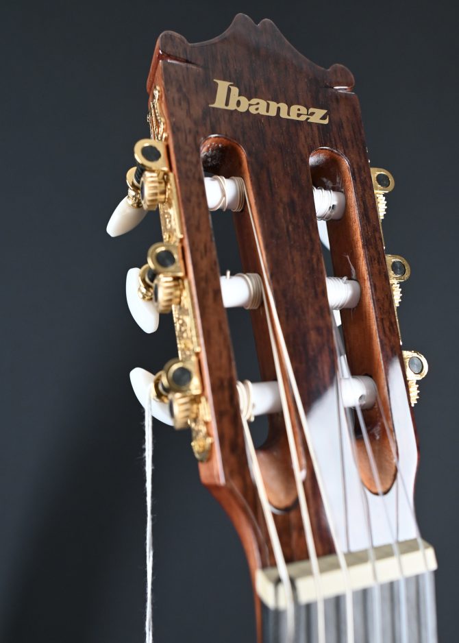 Ibanez GA6CE-AM Amber High Gloss Classical Guitar #299