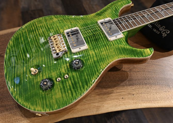 PRS McCarty Tremolo 408 10-Top Emerald #801