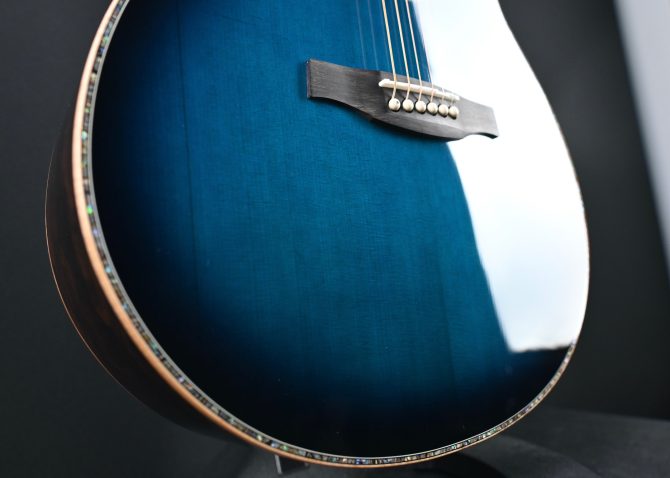 PRS SE Angelus A60E Cobalt Blue Burst #742