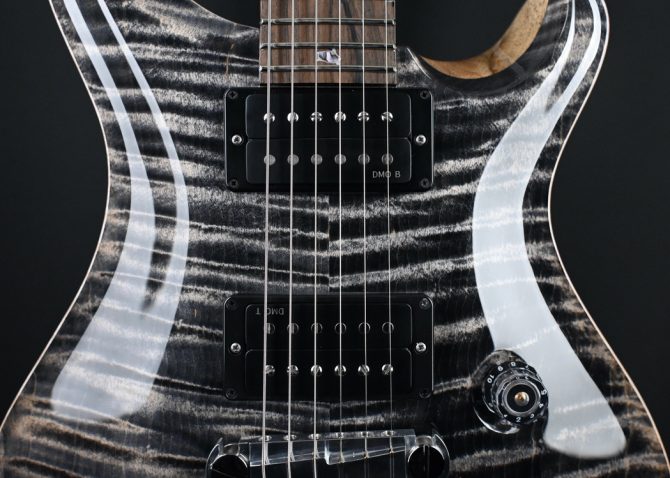 PRS Wood Library Custom 24 Stoptail Limited Edition Charcoal #317