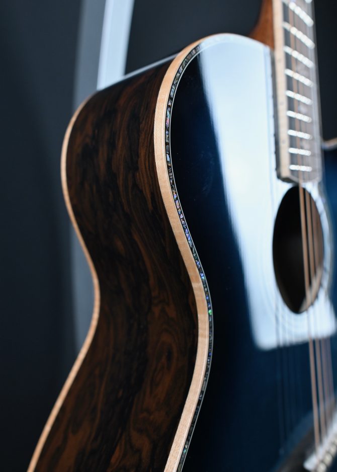 PRS SE Angelus A60E Cobalt Blue Burst #742