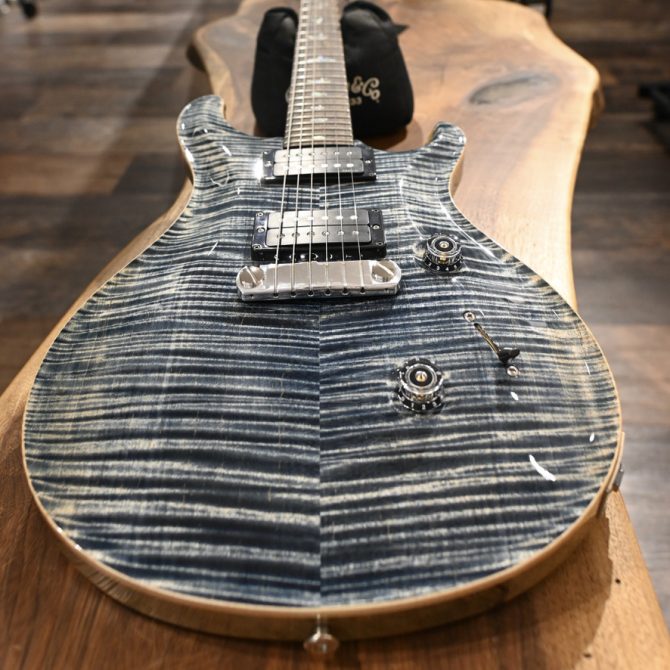 PRS Wood Library Custom 24 Stoptail Limited Edition Faded Whale Blue #396