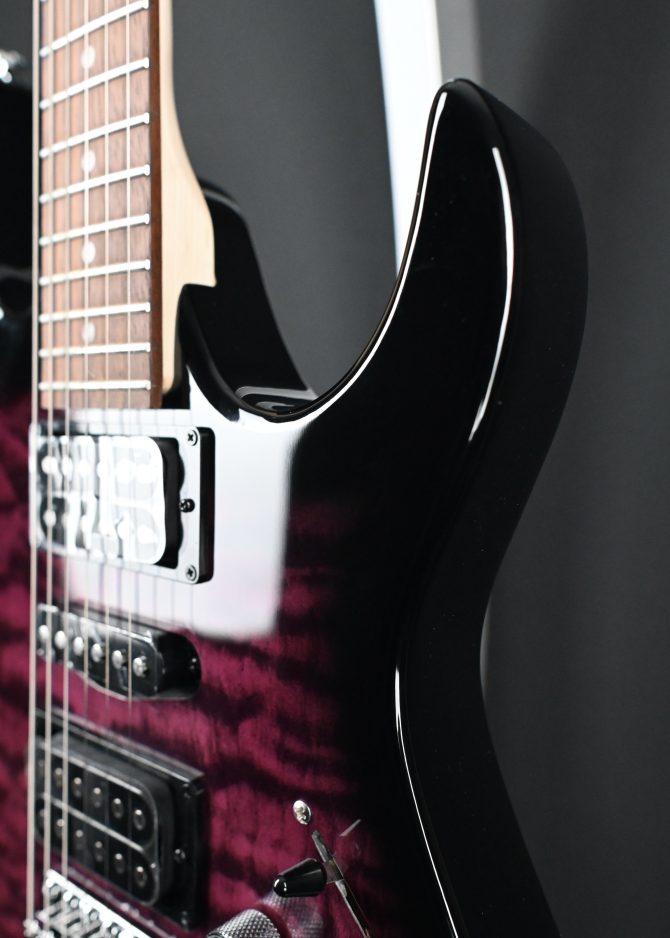 Ibanez GRX70QA-TVT Gio Series Transparent Violet Sunburst #832
