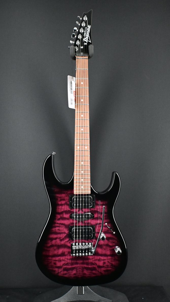 Ibanez GRX70QA-TVT Gio Series Transparent Violet Sunburst #827
