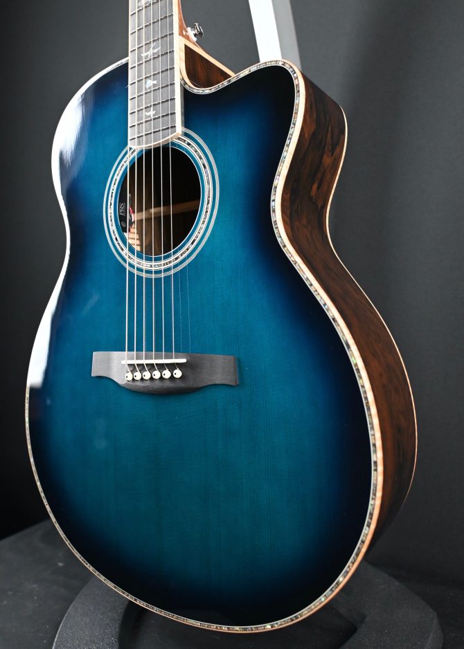 PRS SE Angelus A60E Cobalt Blue Burst #781