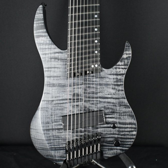 Legator G9F-BK Satin Flame Maple Black 9-string Multi-Scale #162