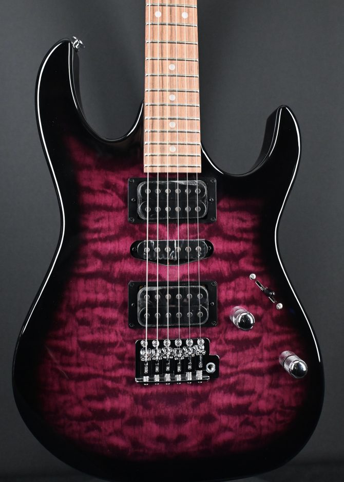 Ibanez GRX70QA-TVT Gio Series Transparent Violet Sunburst #829