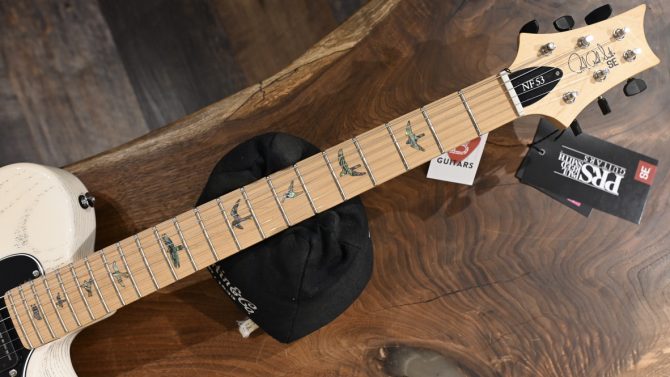 PRS SE NF 53 White Doghair #236