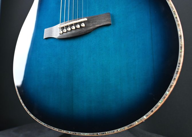 PRS SE Angelus A60E Cobalt Blue Burst #742