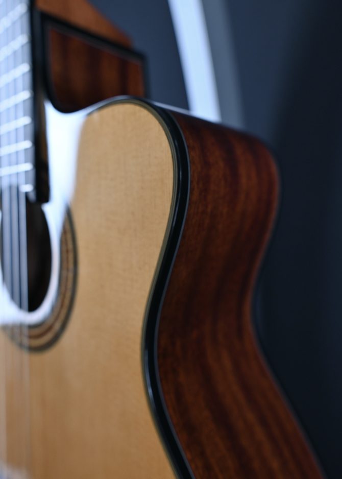 Ibanez GA6CE-AM Amber High Gloss Classical Guitar #299