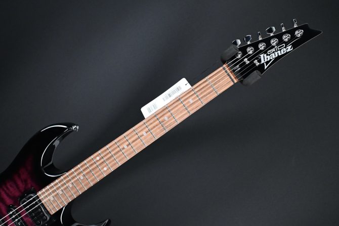 Ibanez GRX70QA-TVT Gio Series Transparent Violet Sunburst #829