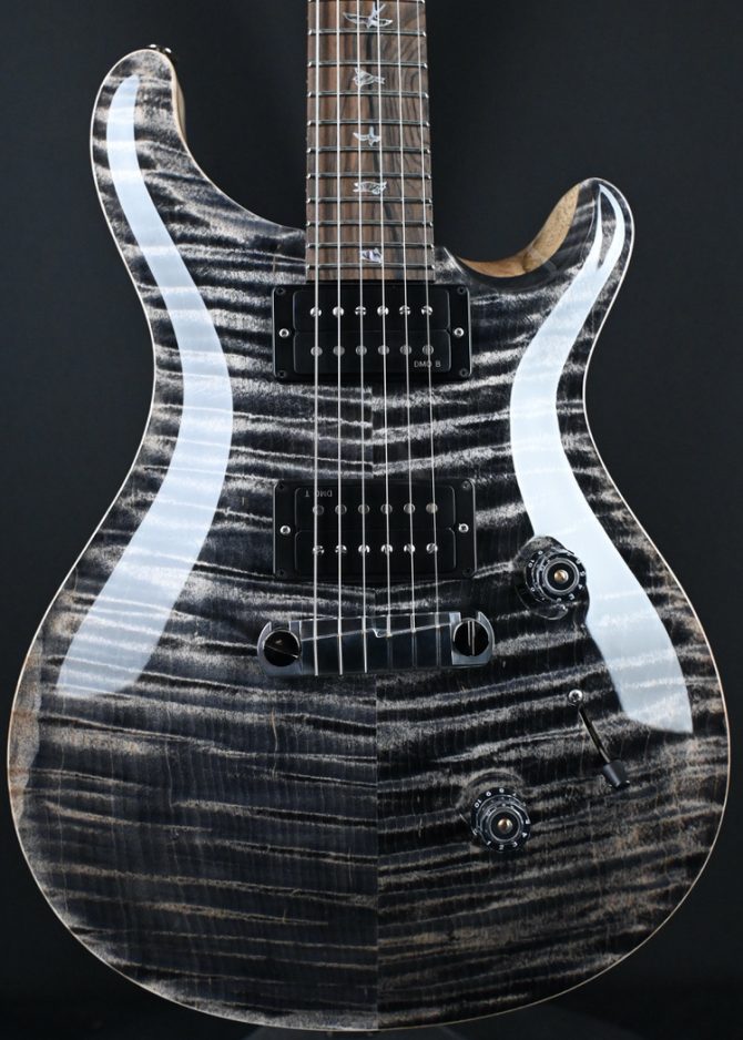 PRS Wood Library Custom 24 Stoptail Limited Edition Charcoal #317