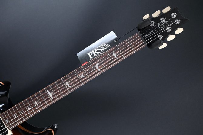 PRS SE Custom 24 "Lefty" Black Gold Sunburst #081