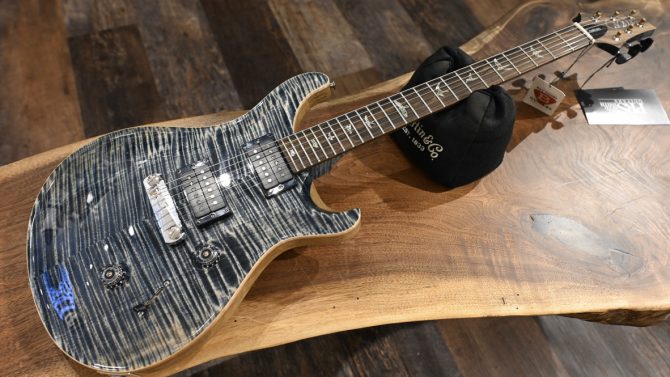 PRS Wood Library Custom 24 Stoptail Limited Edition Faded Whale Blue #396