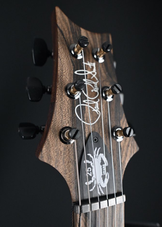 PRS Wood Library Custom 24 Semi-Hollow Quilt 10-Top Frostbite #656
