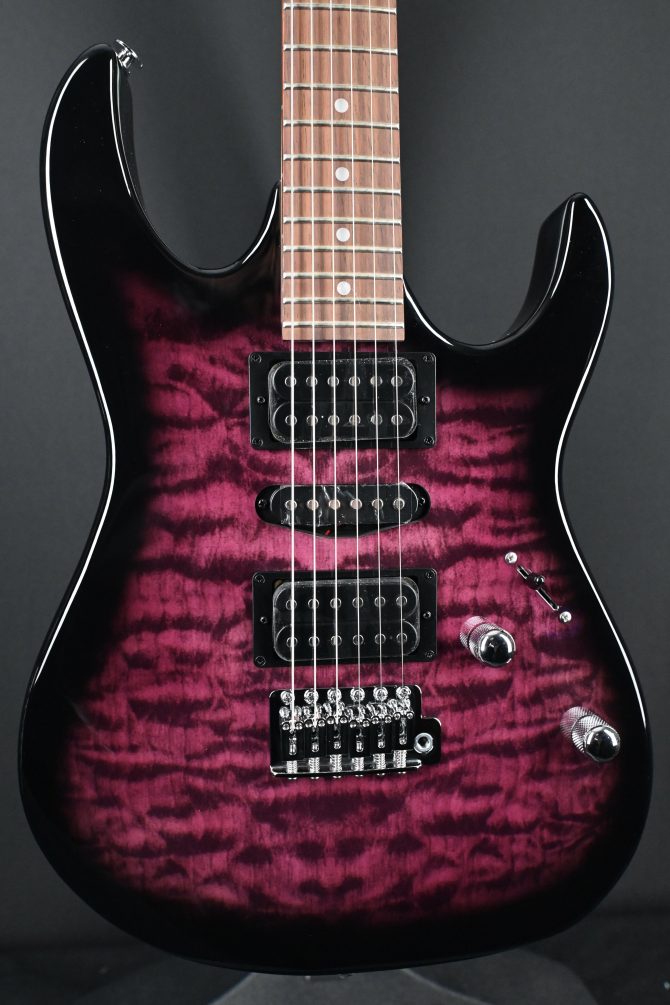 Ibanez GRX70QA-TVT Gio Series Transparent Violet Sunburst #832