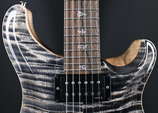 PRS Wood Library Custom 24 Stoptail Limited Edition Charcoal #317
