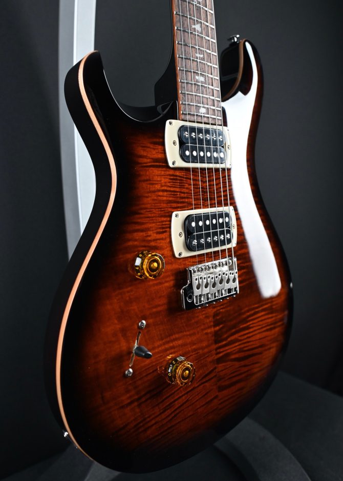 PRS SE Custom 24 "Lefty" Black Gold Sunburst #081