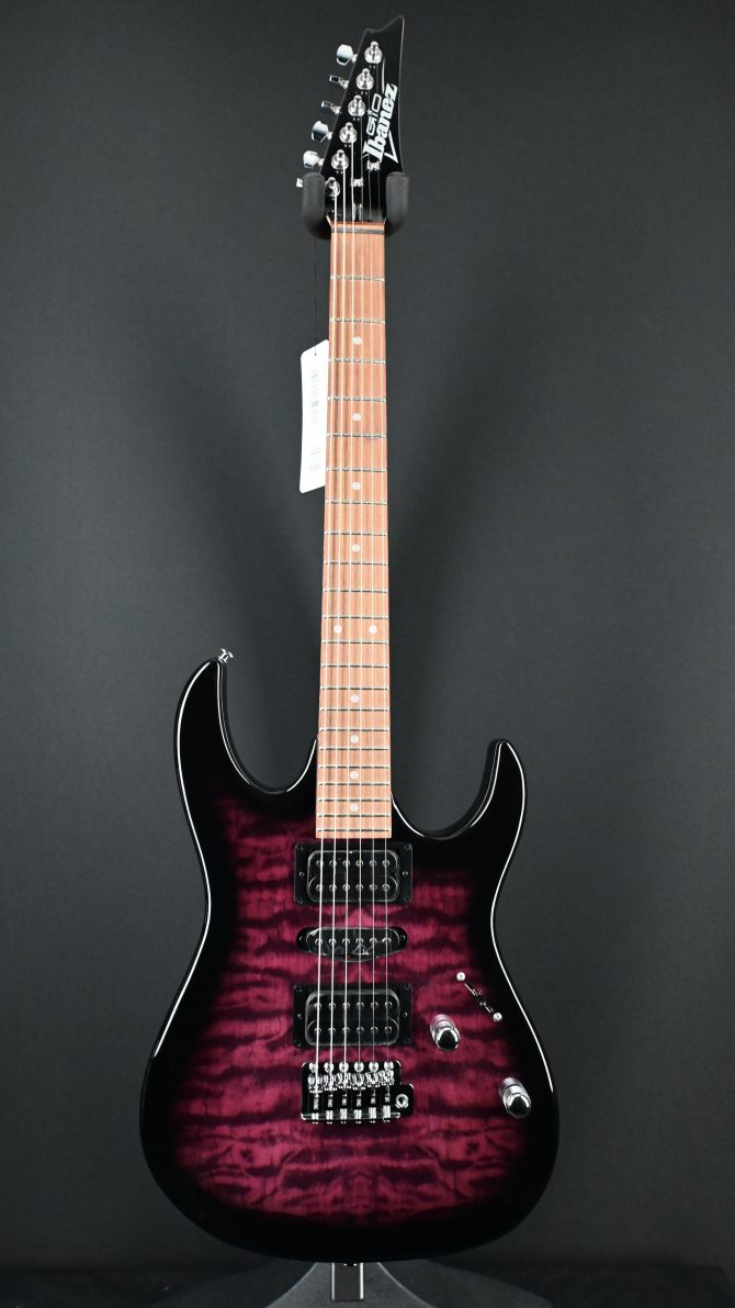 Ibanez GRX70QA-TVT Gio Series Transparent Violet Sunburst #828