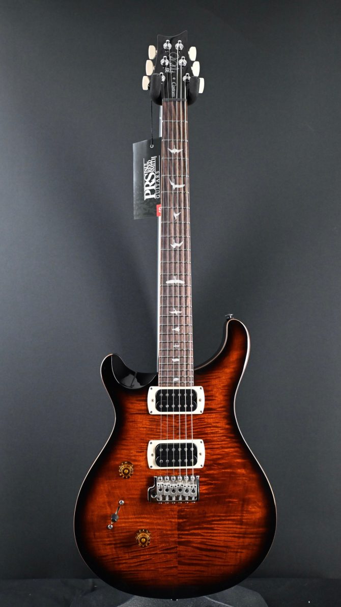 PRS SE Custom 24 "Lefty" Black Gold Sunburst #081