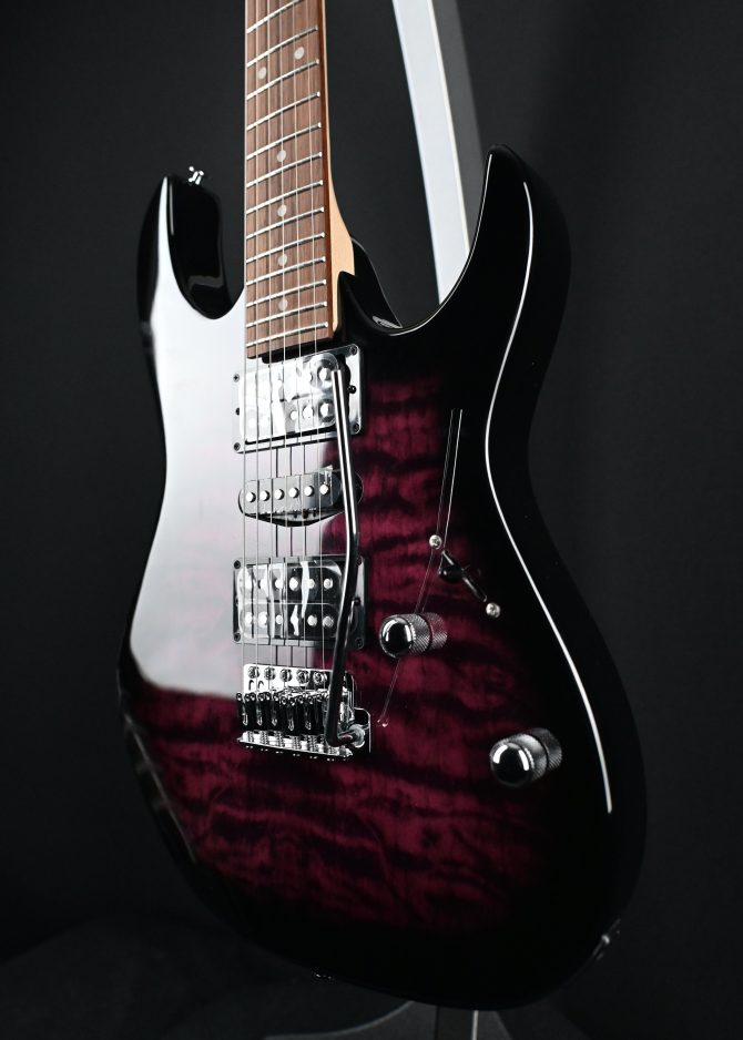 Ibanez GRX70QA-TVT Gio Series Transparent Violet Sunburst #827