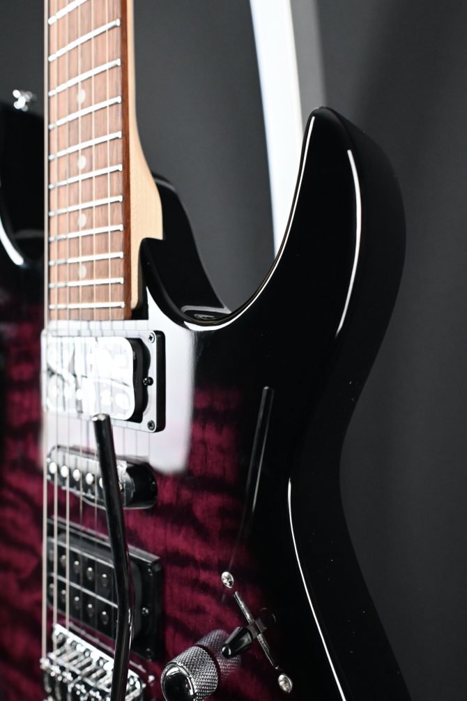 Ibanez GRX70QA-TVT Gio Series Transparent Violet Sunburst #827