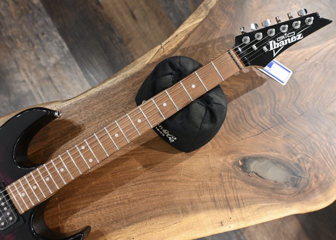 Ibanez GRX70QA-TVT Gio Series Transparent Violet Sunburst #828