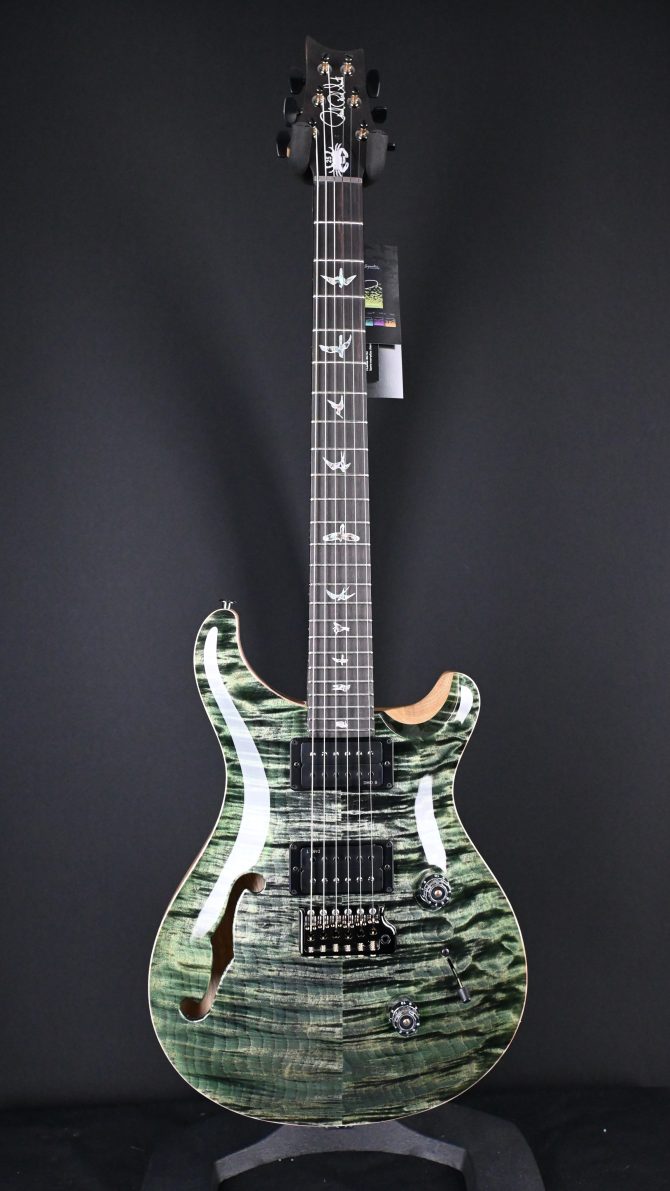 PRS Wood Library Custom 24 Semi-Hollow 10-Top Sage #012