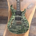 PRS Wood Library Custom 24 Semi-Hollow 10-Top Sage #012