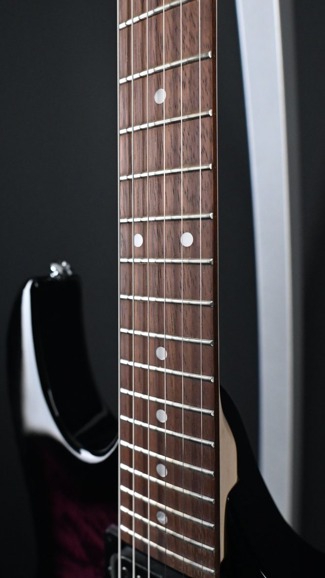Ibanez GRX70QA-TVT Gio Series Transparent Violet Sunburst #832