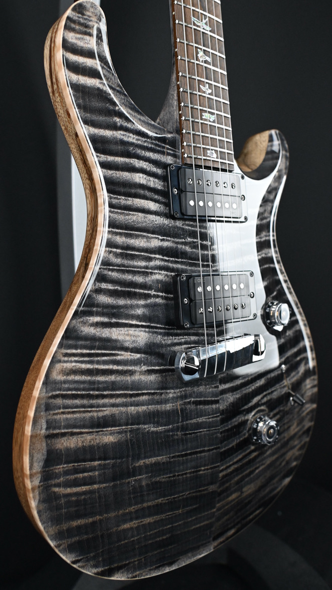 PRS Wood Library Custom 24 Stoptail Limited Edition Charcoal #317