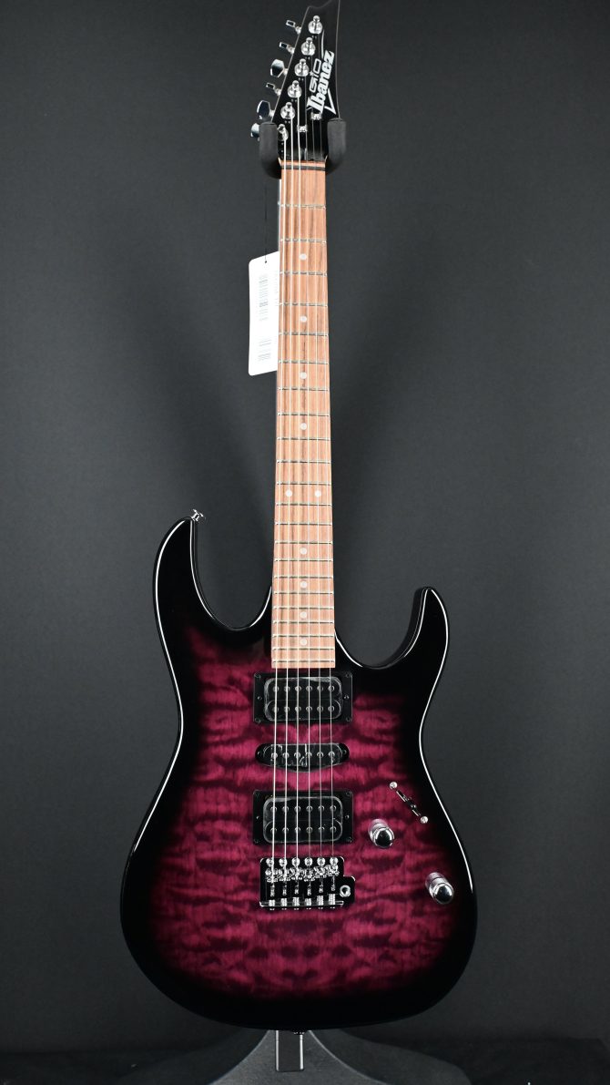 Ibanez GRX70QA-TVT Gio Series Transparent Violet Sunburst #829