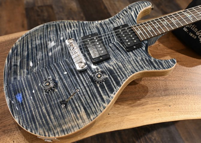 PRS Wood Library Custom 24 Stoptail Limited Edition Faded Whale Blue #396
