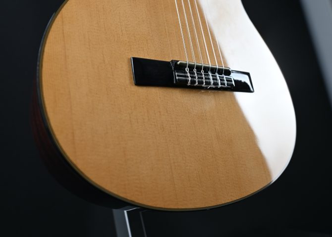 Ibanez GA6CE-AM Amber High Gloss Classical Guitar #299