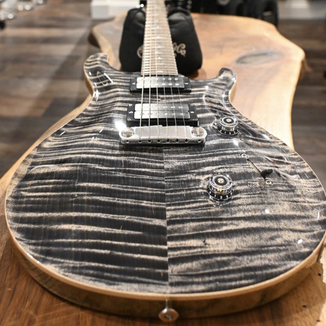 PRS Wood Library Custom 24 Stoptail Limited Edition Charcoal #317