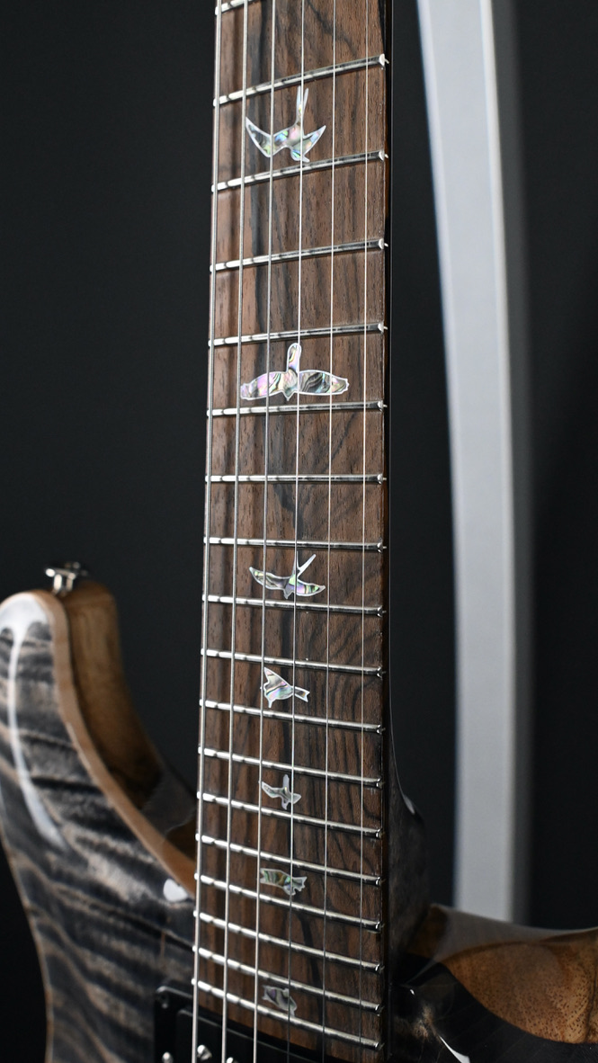 PRS Wood Library Custom 24 Stoptail Limited Edition Charcoal #317