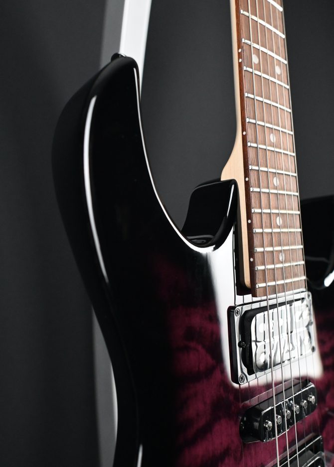 Ibanez GRX70QA-TVT Gio Series Transparent Violet Sunburst #832