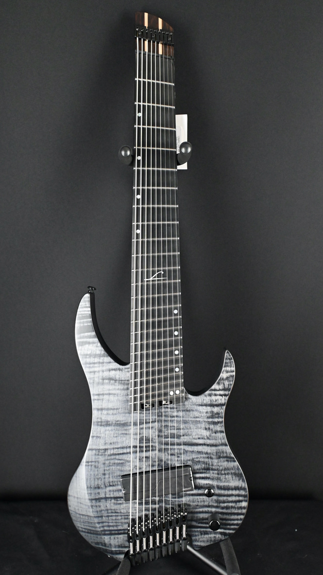 Legator G9F-BK Satin Flame Maple Black 9-string Multi-Scale #162