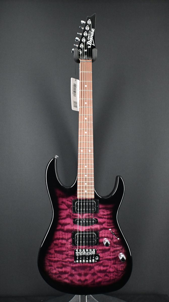 Ibanez GRX70QA-TVT Gio Series Transparent Violet Sunburst #832