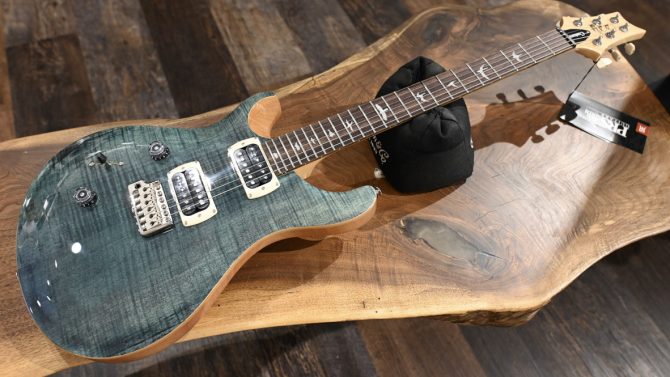 PRS SE Custom 24 "Lefty" Slate Blue #289