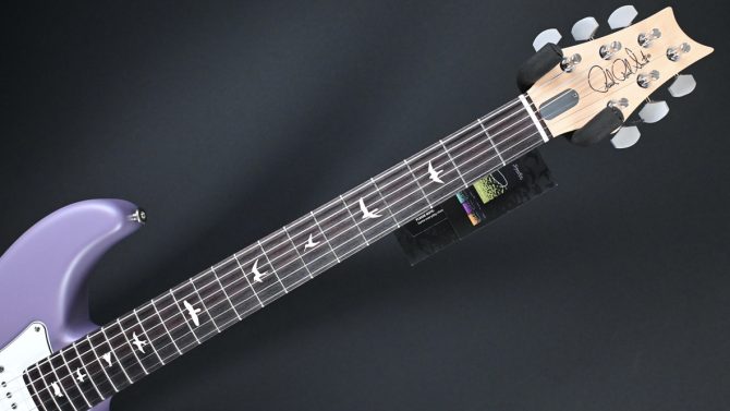 PRS Silver Sky Rosewood Black Plum Satin #242