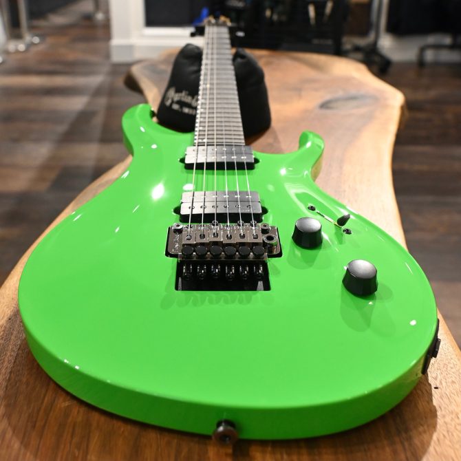PRS Tekton "Floyd" Neon Green #821